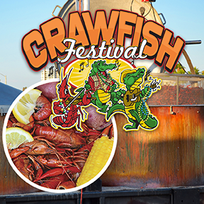 Crawfish Festival World's Largest Kettles