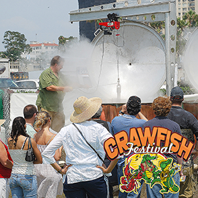 Crawfish Festival Kettles