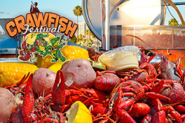 Crawfish Festival Feast and Kettles