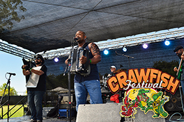 Crawfish Festival Zydeco Live on Stage