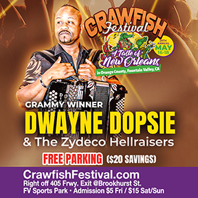 Crawfish Festival Grammy Winner Dwayne Dopsie